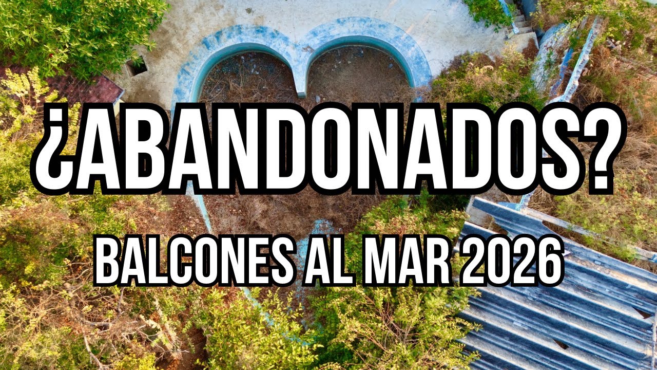 17 años ABANDONADO, Balneario Balcones al Mar en Acapulco México.