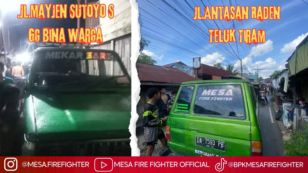 #fastrespons Jaya 65/10.11 Kebakaran Jl. Antasan Raden & Jl. Mayjen Sutoyo S Gg Bina Warga