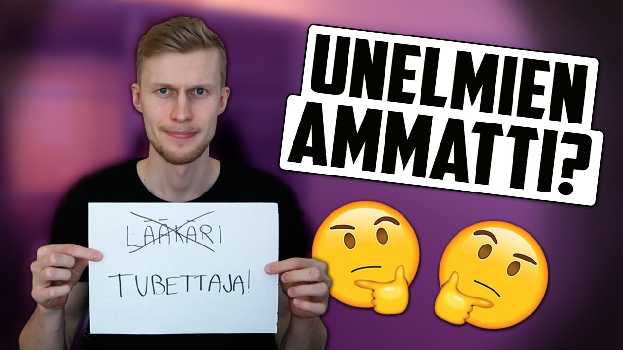 Ootko päättäny mikä susta tulee isona? (mä oon)