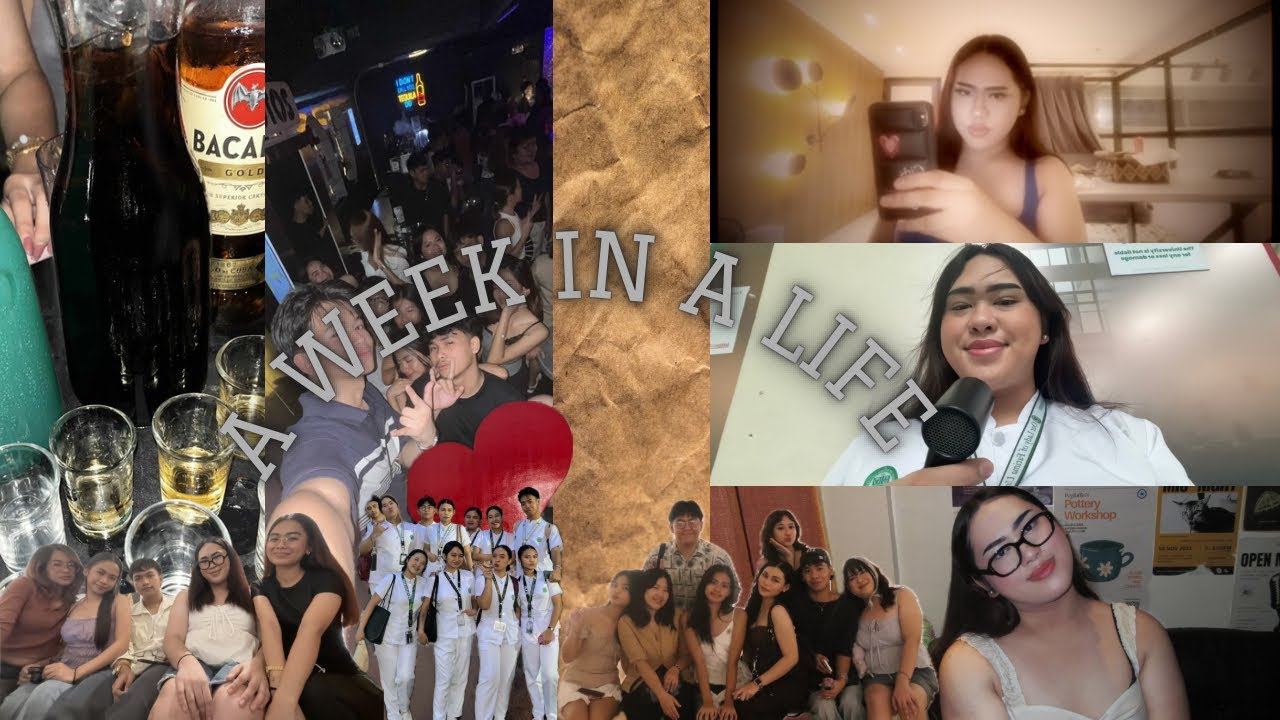 a week in a life as a nursing student in olfu ‧₊ ᵎᵎ 🍒 &sdot; ˚✮