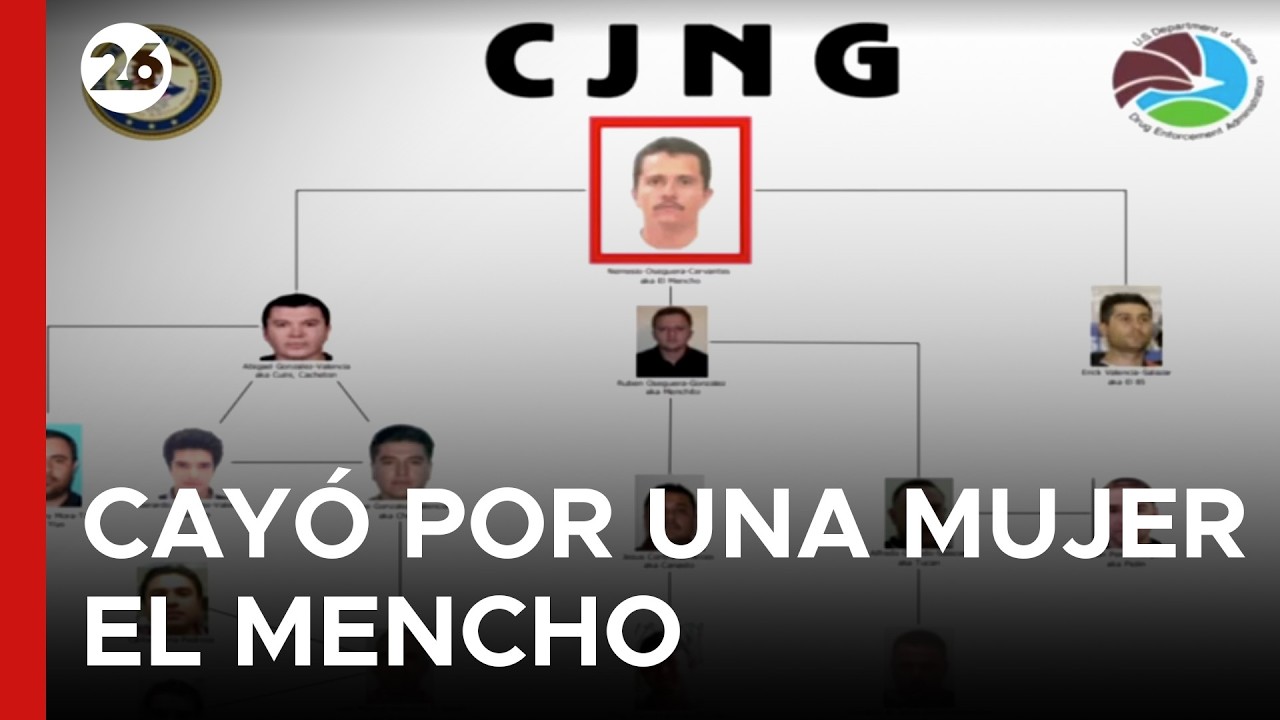 🚨 CAYÓ EL MENCHO POR UNA MUJER | El descuido pasional que permitió el fin del capo más buscado