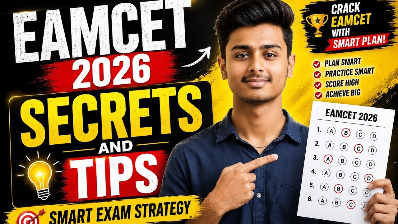 EAMCET 2026 🔥Ee Secrets & Tips Telisthe Rank Change Ayipothundi #eamcet2026 #secrets #tips #toprank 