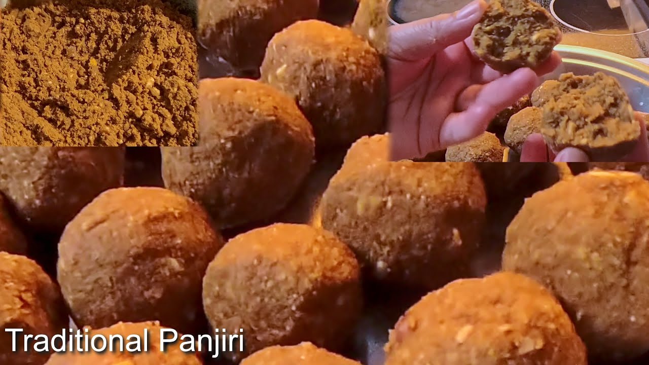 Quick & Traditional Panjiri Recipe 🌾 | ਠੰਡ ਵਿੱਚ ਪੰਜੀਰੀ ਕਿਵੇਂ ਬਣਾਈਏ 🌾 | Anahad Foodie!