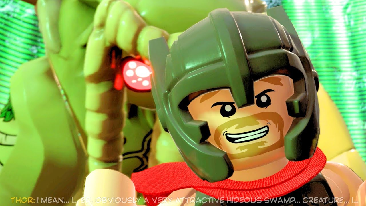 LEGO Marvel Super Heroes 2 Man-Thing Boss Fight 4k Ultra HD 60FPS 2160p