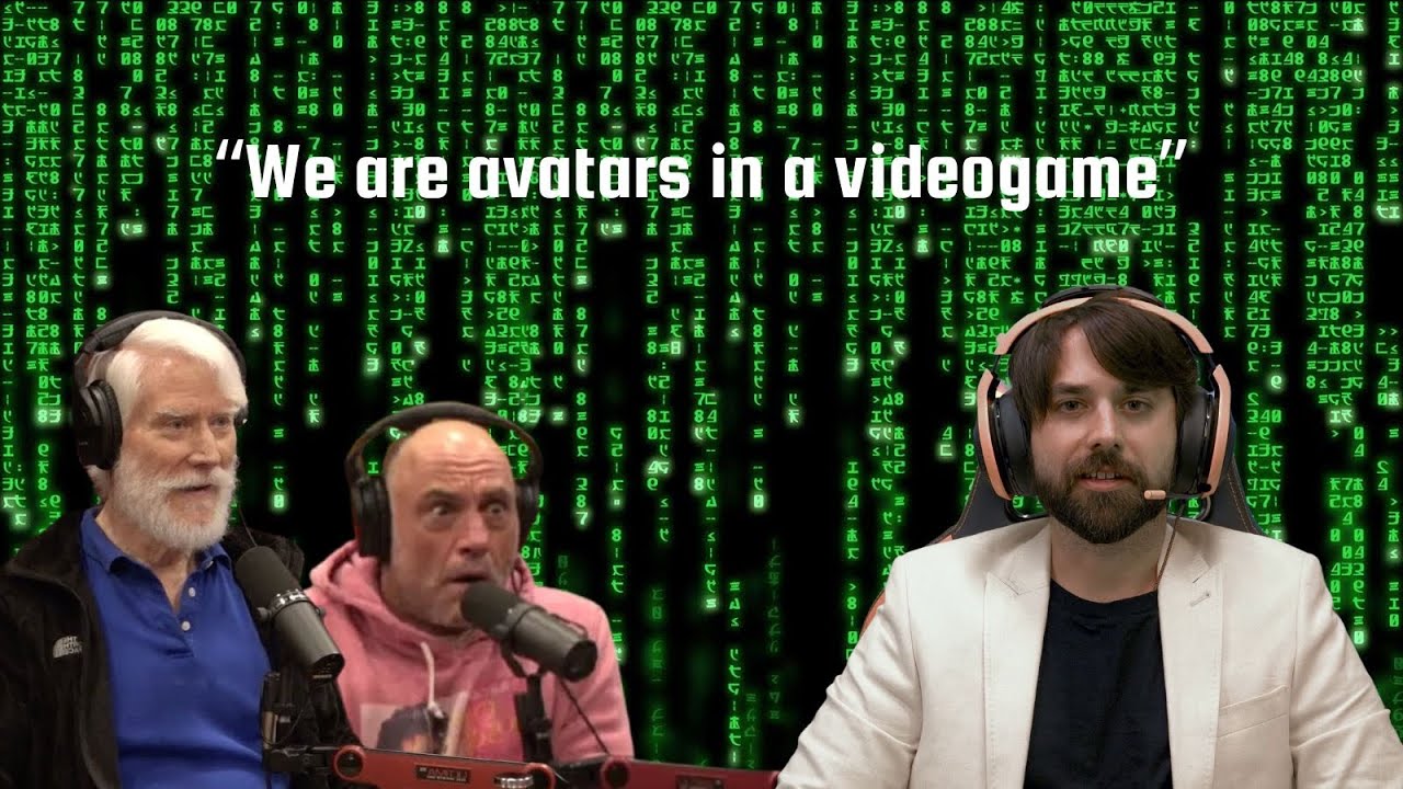 Joe Rogan and Thomas Campbell discussing 