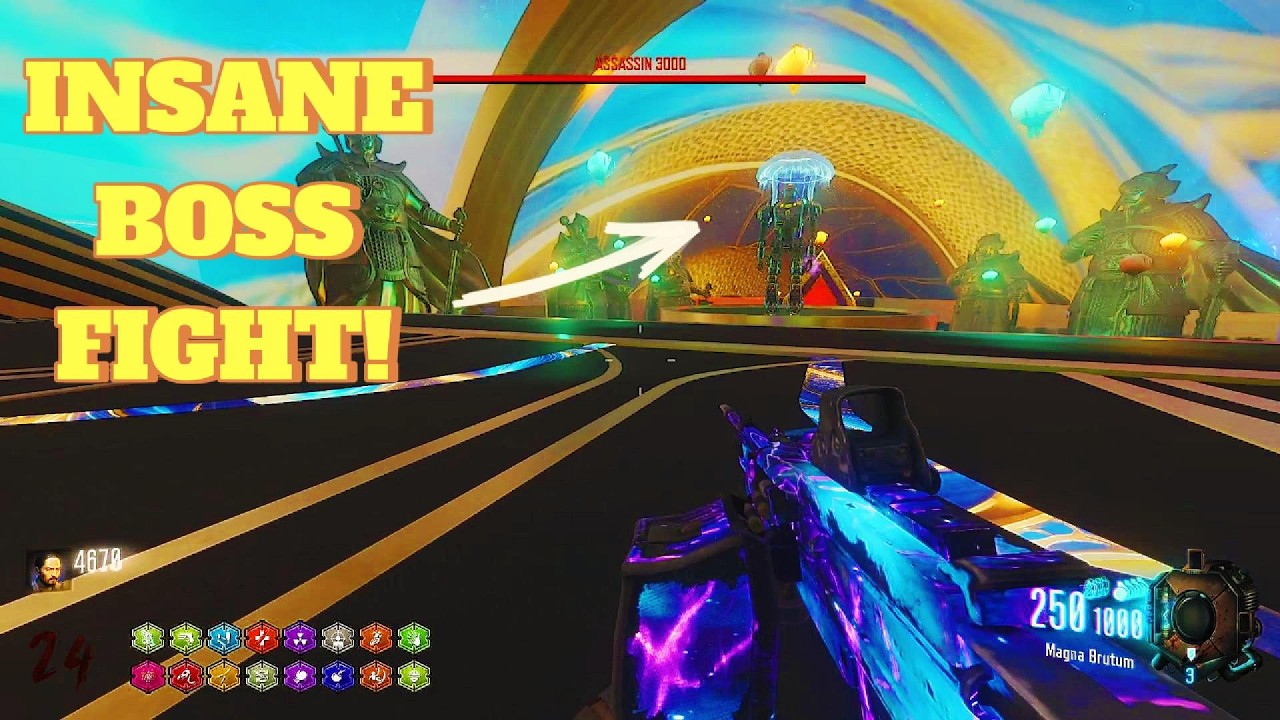 Boss fight & Parkour! Black ops 3 Custom Zombies