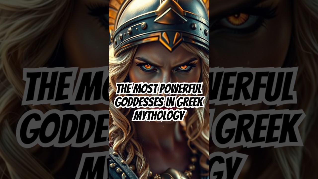 The Most Powerful Goddesses In Greek Myth 🏛️