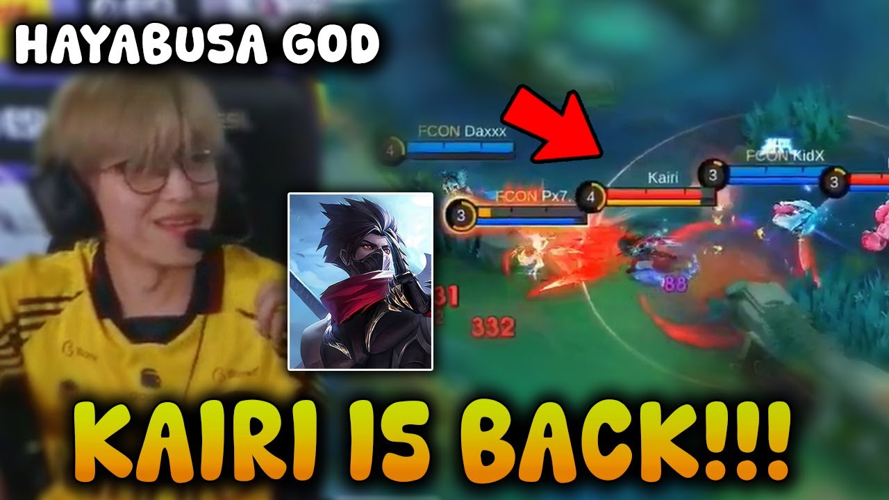 ONIC KAIRI's ICONIC HAYABUSA IS BACK IN ESL SPS...🤯🤯