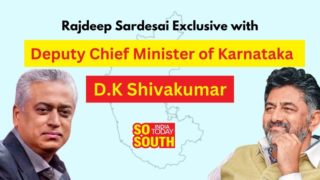 Karnataka Dy CM Designate DK Shivakumar Exclusive Interview | Rajdeep Sardesai | SoSouth