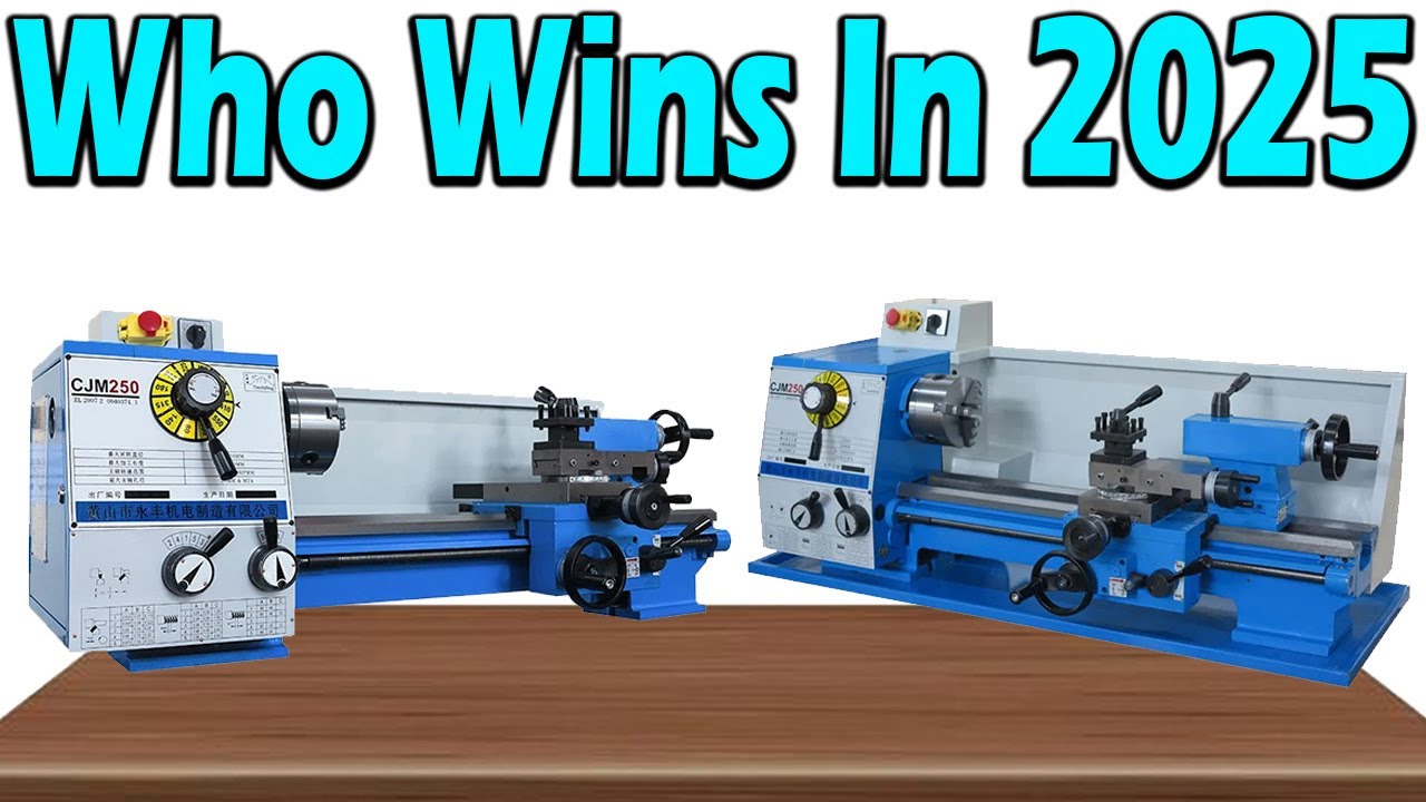CJM250 Lathe Machine - Best Metal & Woodworking Lathe