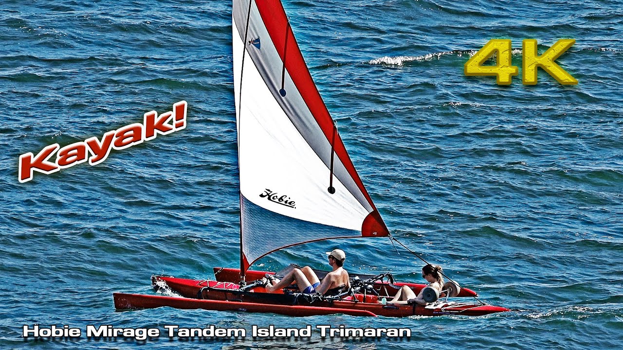 Hobie Mirage Tandem Island Trimaran Kayak!
