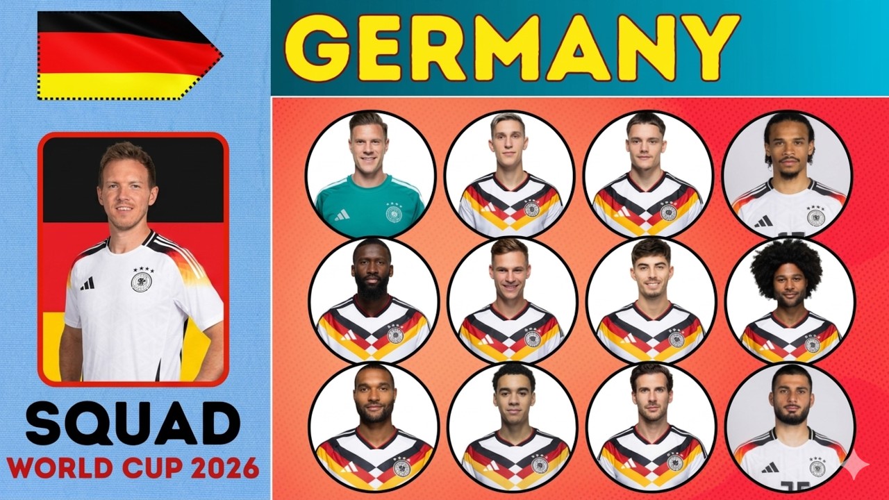 Germany Squad Prediction For FIFA World Cup 2026 | Germany&rsquo;s Squad Update For World Cup