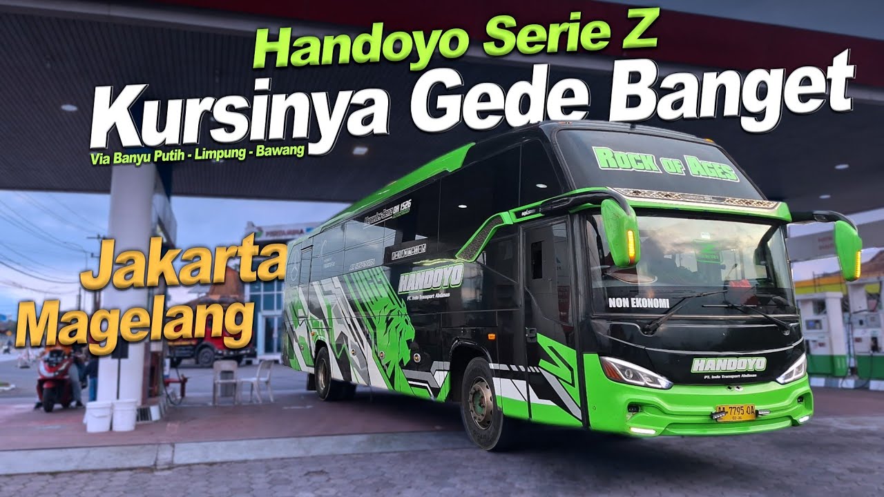 KURSINYA GEDE DAN NYAMAN BANGET 🔥 Trip Jakarta   Magelang With Bus Legend Handoyo Executive Class