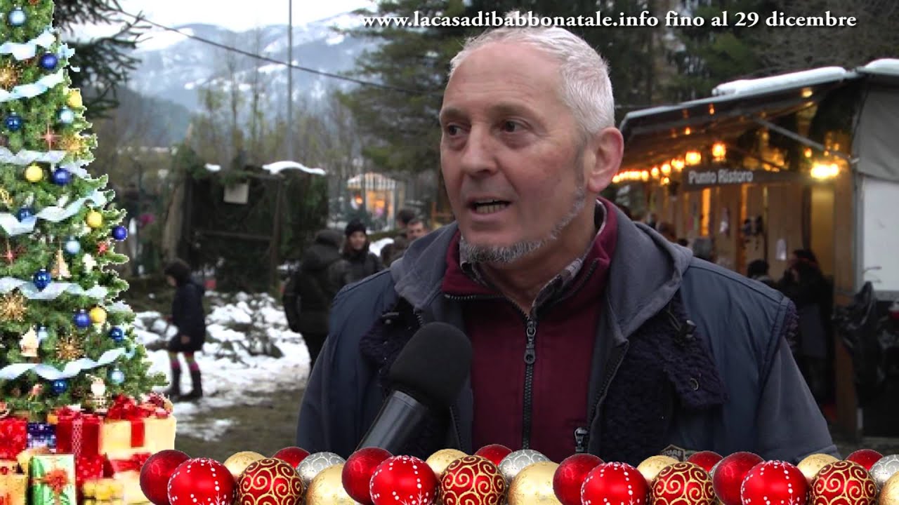clusone la casa di babbo natale 2013 valseriana news video produzione bergamo