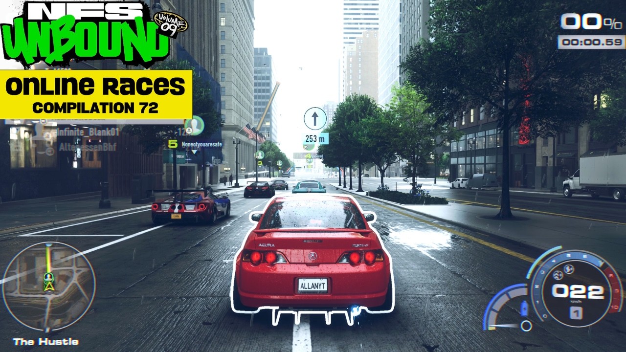 NFS Unbound Online Races Compilation 72