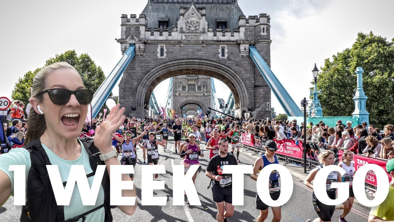 London marathon 2024 - 1 week to go! Training update and my race goal