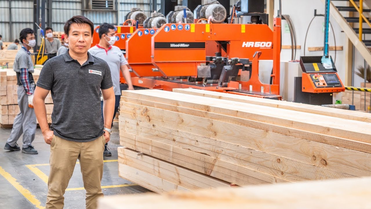Thai Pallet Company Doubles Productivity with HR500 | Wood-Mizer Asia