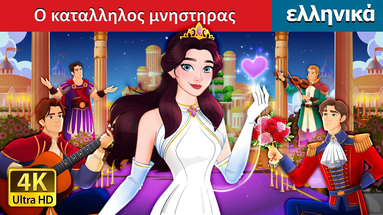 &Omicron; &kappa;&alpha;&tau;&alpha;&lambda;&lambda;&eta;&lambda;&omicron;&sigmaf; &mu;&nu;&eta;&sigma;&tau;&eta;&rho;&alpha;&sigmaf; | The Best Suitor in Greek | @GreekFairyTales