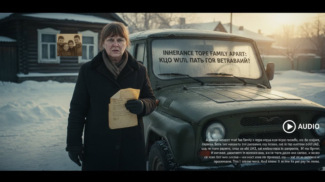 БРАТ ЗАБРАЛ ВСЁ НАСЛЕДСТВО &mdash; МНЕ ОСТАЛСЯ ЛИШЬ СТАРЫЙ ДЖИП: СЕМЕЙНАЯ ДРАМА