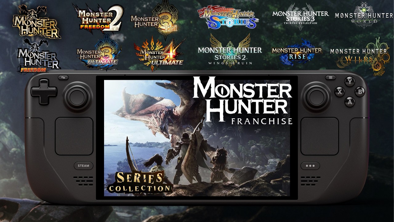 Monster Hunter Franchise on Steam Deck — Full Performance Test