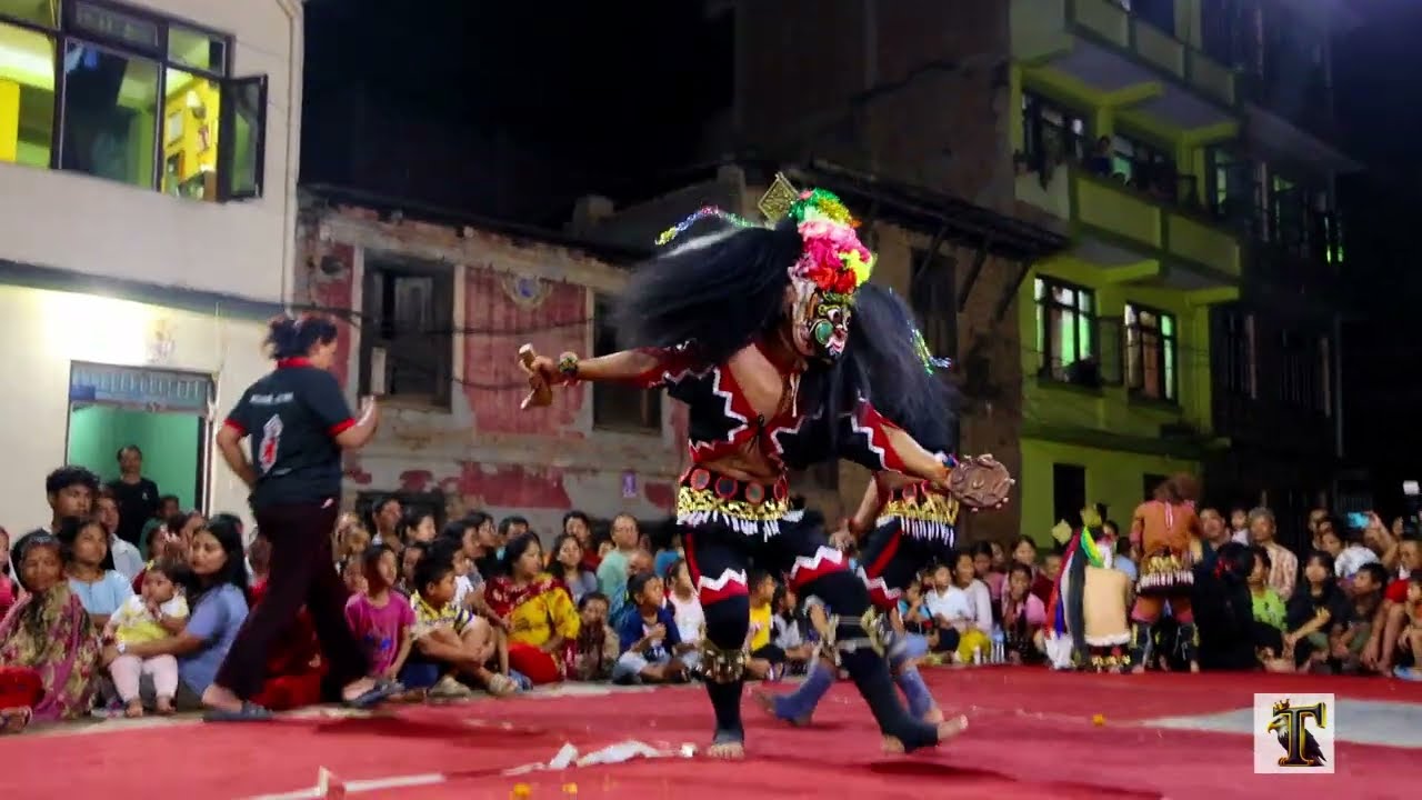 BHOOT BHAIRAB NACH  II MAHAKALI WA NANI 2081 II MADHYAPUR THIMI