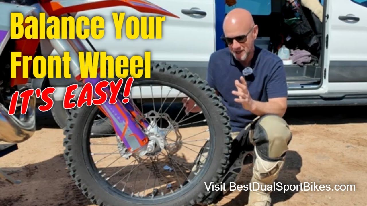 Balancing Your KTM Dirt Bike Wheels is Easy -  Get Rid of the Hop and Reduce Head Shake