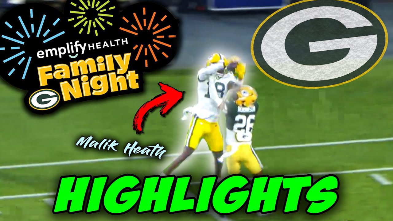 Reacting to Packers Family Night HIGHLIGHTS | 2025!!!