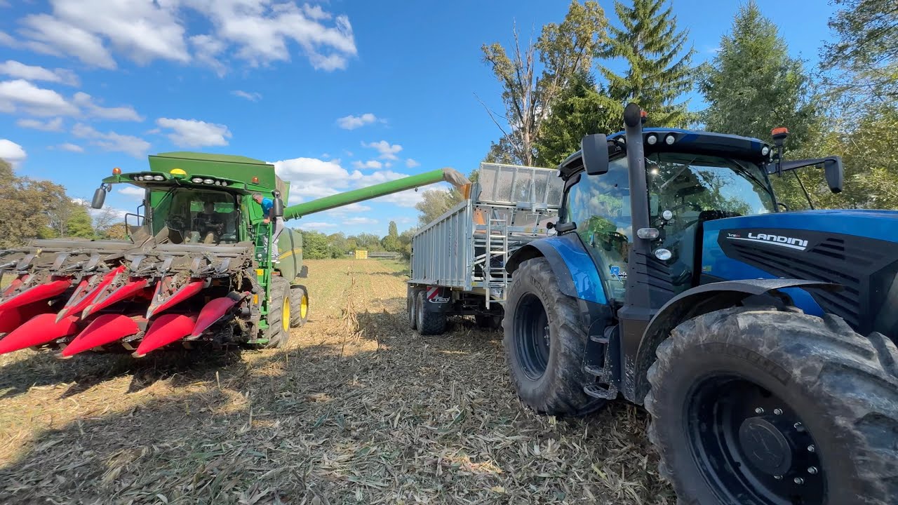 Prva trgatev in nočno siliranje koruze!!! 🚜🌽 / Vlog mladega kmeta S:2 - E:13