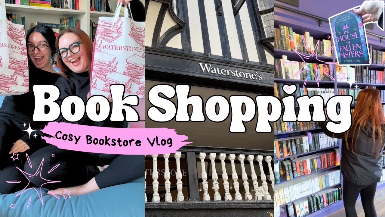 Come BOOK SHOPPING With Me + My Book Bestie! | Bookstore Vlog and Book Haul 💕📖✨