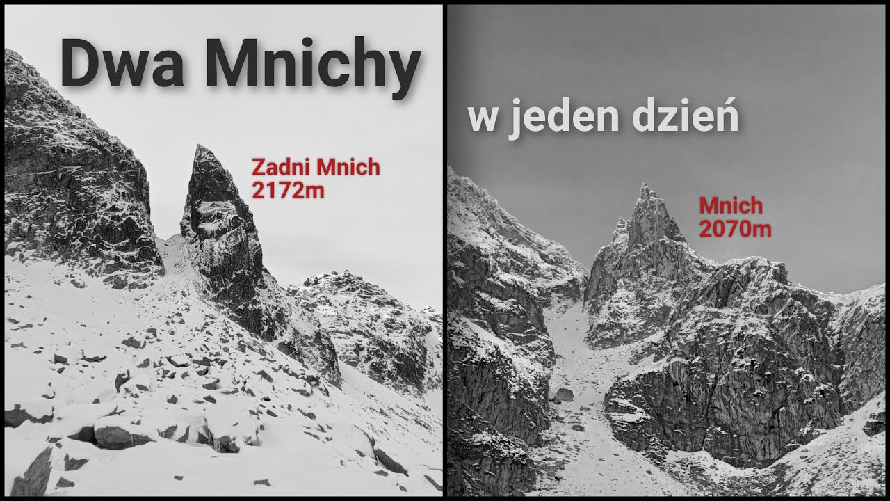 Tatry Wysokie | Zadni Mnich 2172m SOLO |  Mnich 2070m | Zima | Wrzesień 2022