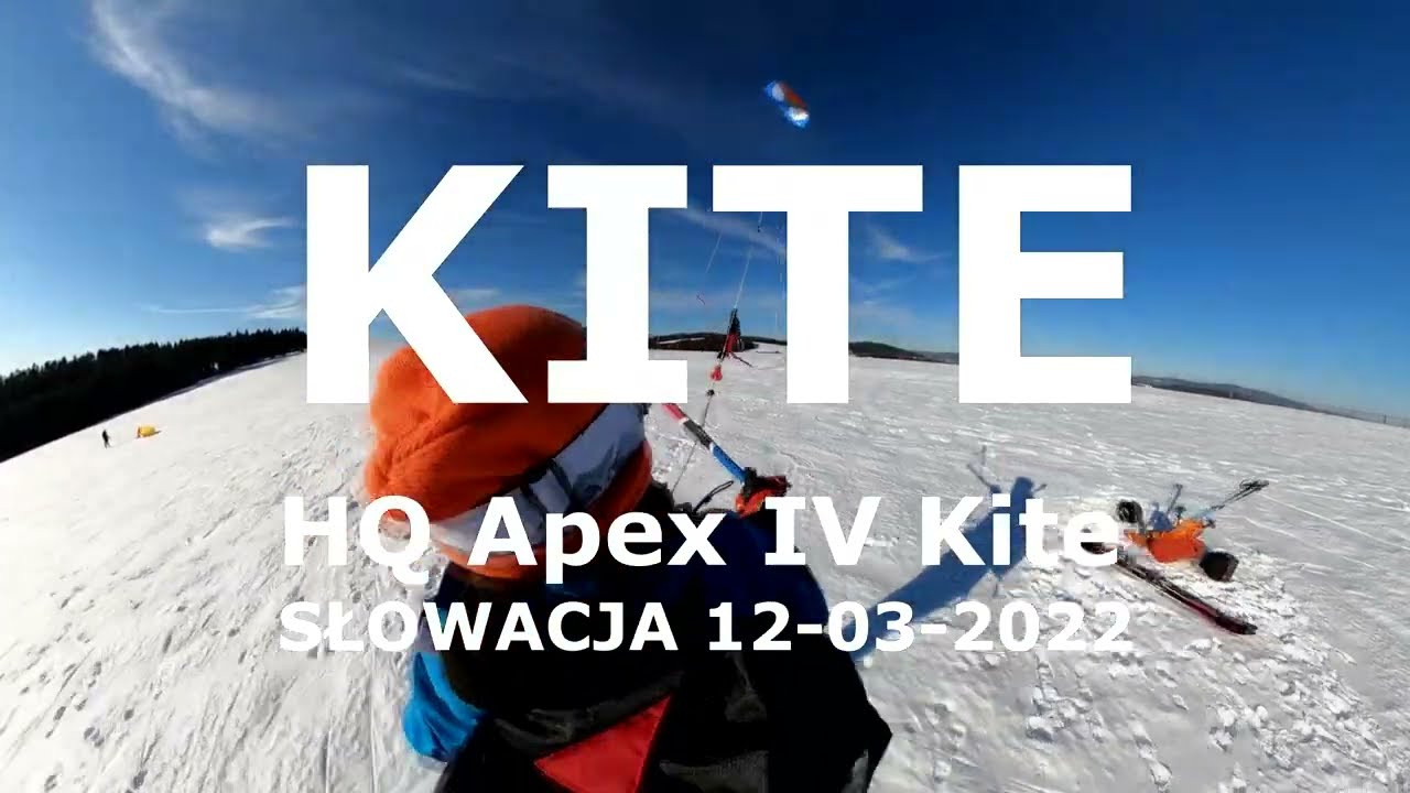 SNOWKITING - Snow Kite HQ Apex 4