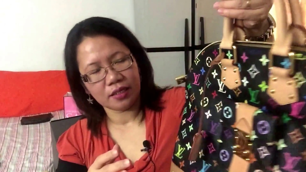 My Reveal of My Louis Vuitton Alma GM in Multicolor Noir