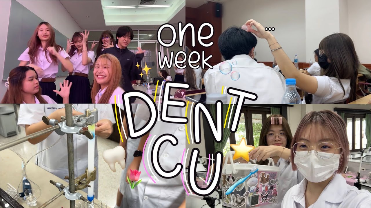 One week in DentCU | หนึ่งสัปดาห์กับนทพ. - การเรียน, กิจกรรม and more! 🦷⭐️