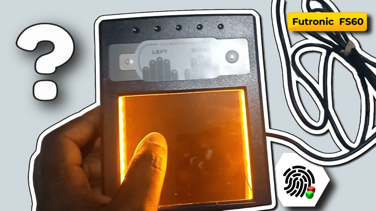 Сканер отпечатков пальцев Futronic FS60 | Биометрическое устройство для считывания 10 отпечатков ...