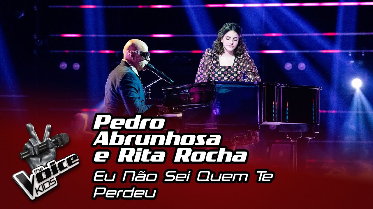 Pedro Abrunhosa e Rita Rocha - "Eu Não Sei Quem Te Perdeu" | Final (2ª Parte) | The Voice Kids