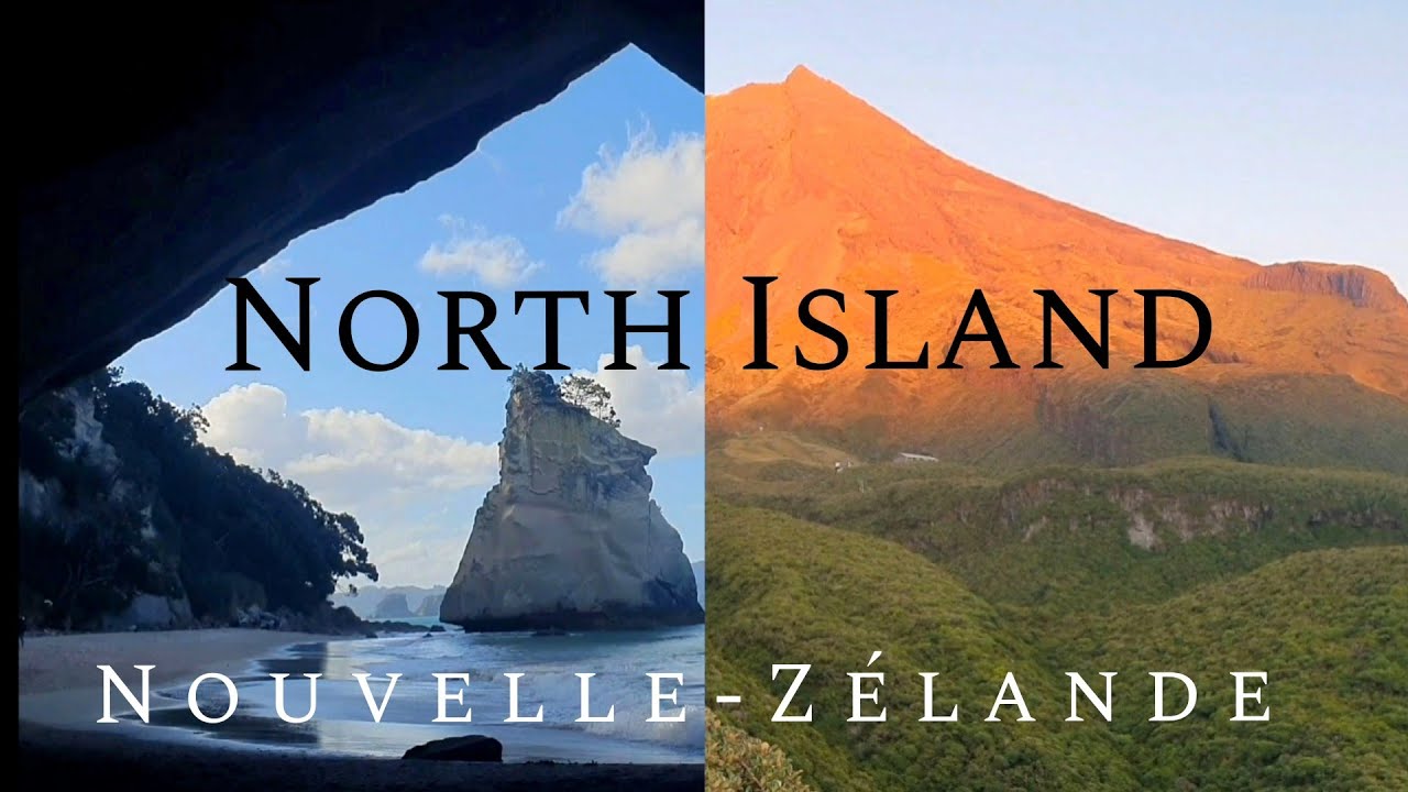 New Zealand, North Island from Cathedral Cove to Taranaki volcano