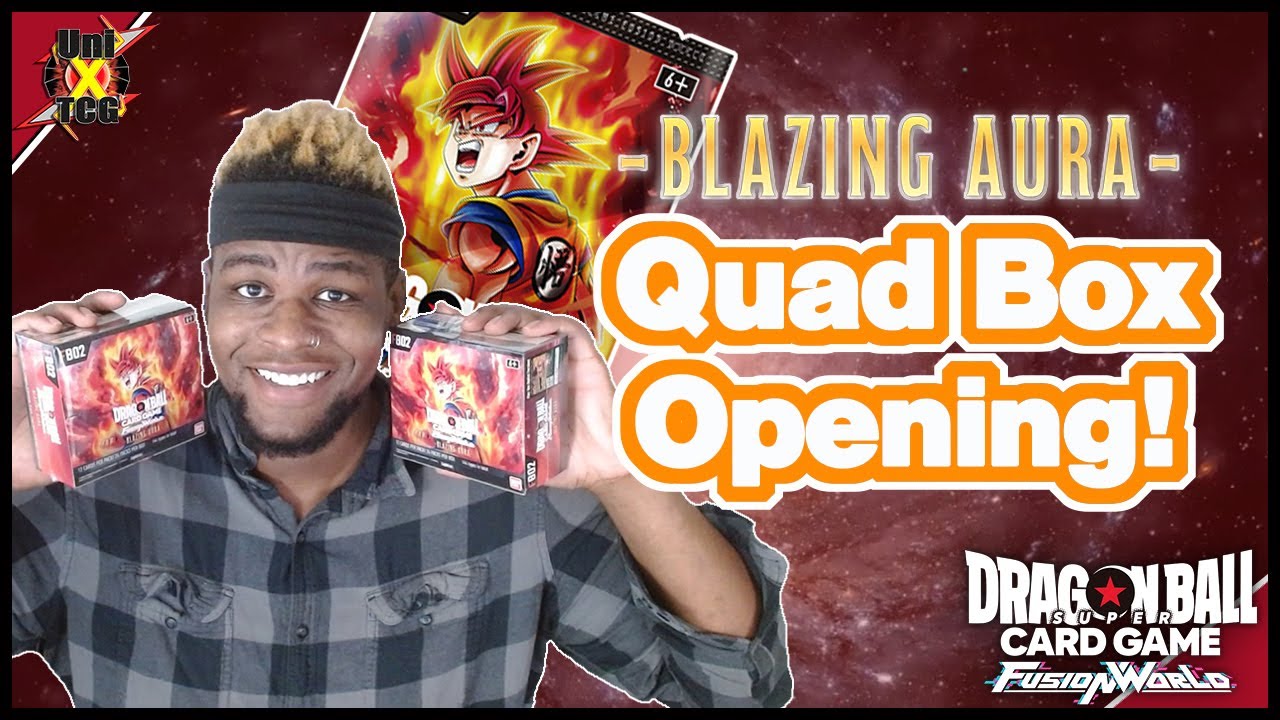 We Got Blessed With A Lucky Delivery! Dragon Ball Super Fusion World Blazing Aura Box Openings!