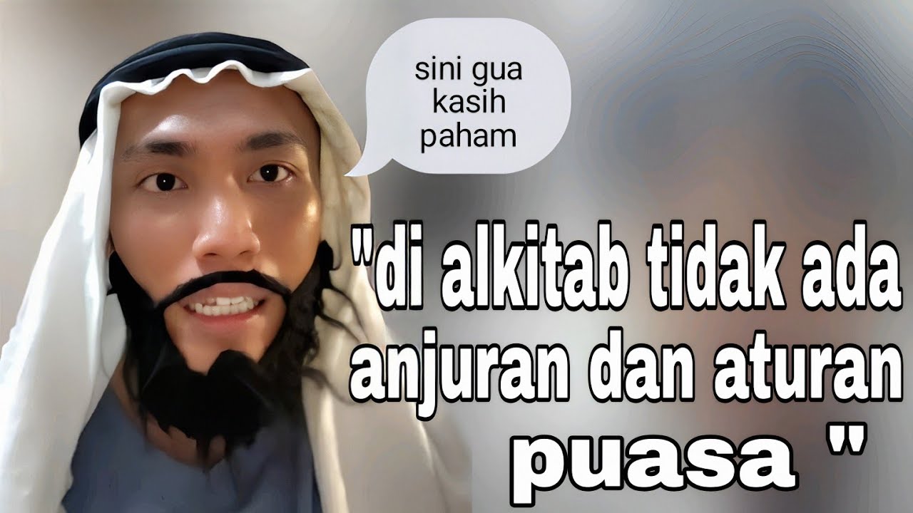 Kristen juga ada puasa, bukan islam saja