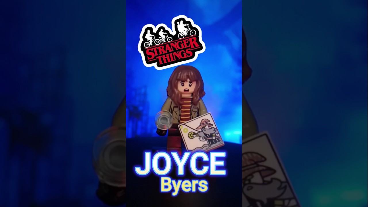 Stranger Things Joyce Byers  Minifigura Unboxing unofficial lego #strangerthings #lego