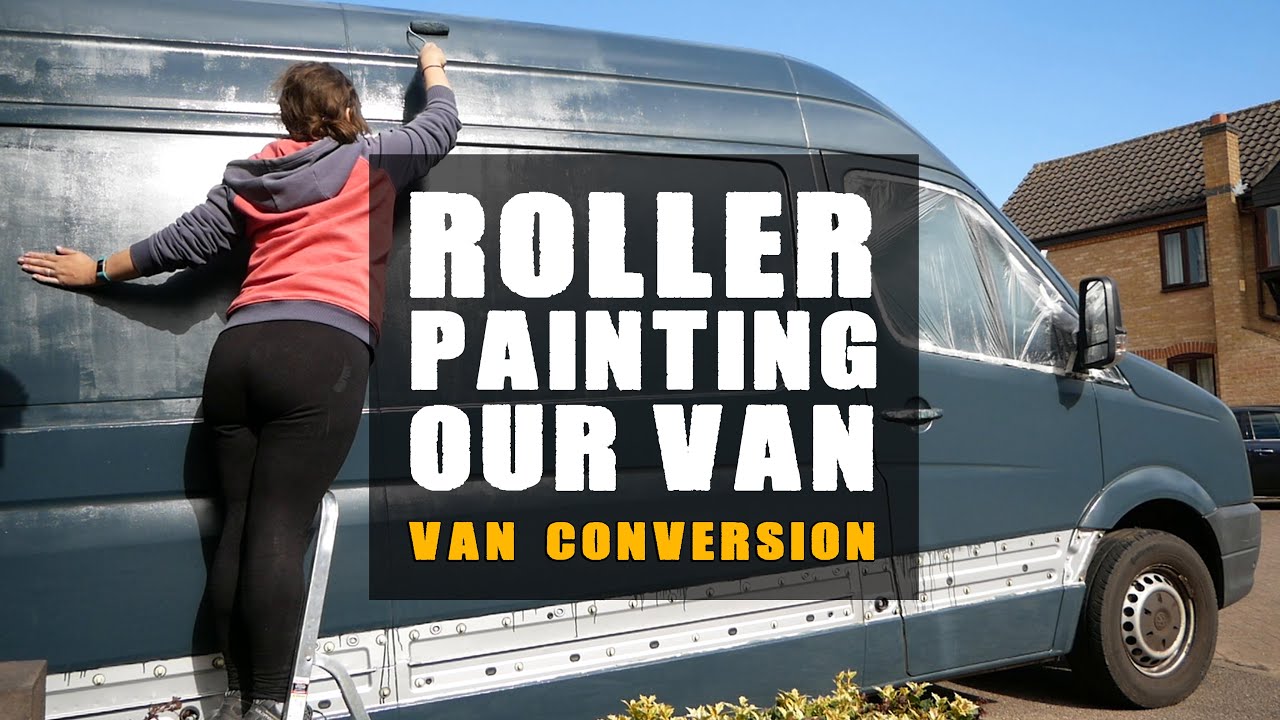 How to rollerpaint your van (under £100!)