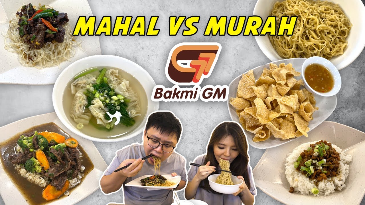 MENU TERMAHAL VS TERMURAH DI BAKMI GM !! WORTH IT GAK YA ??