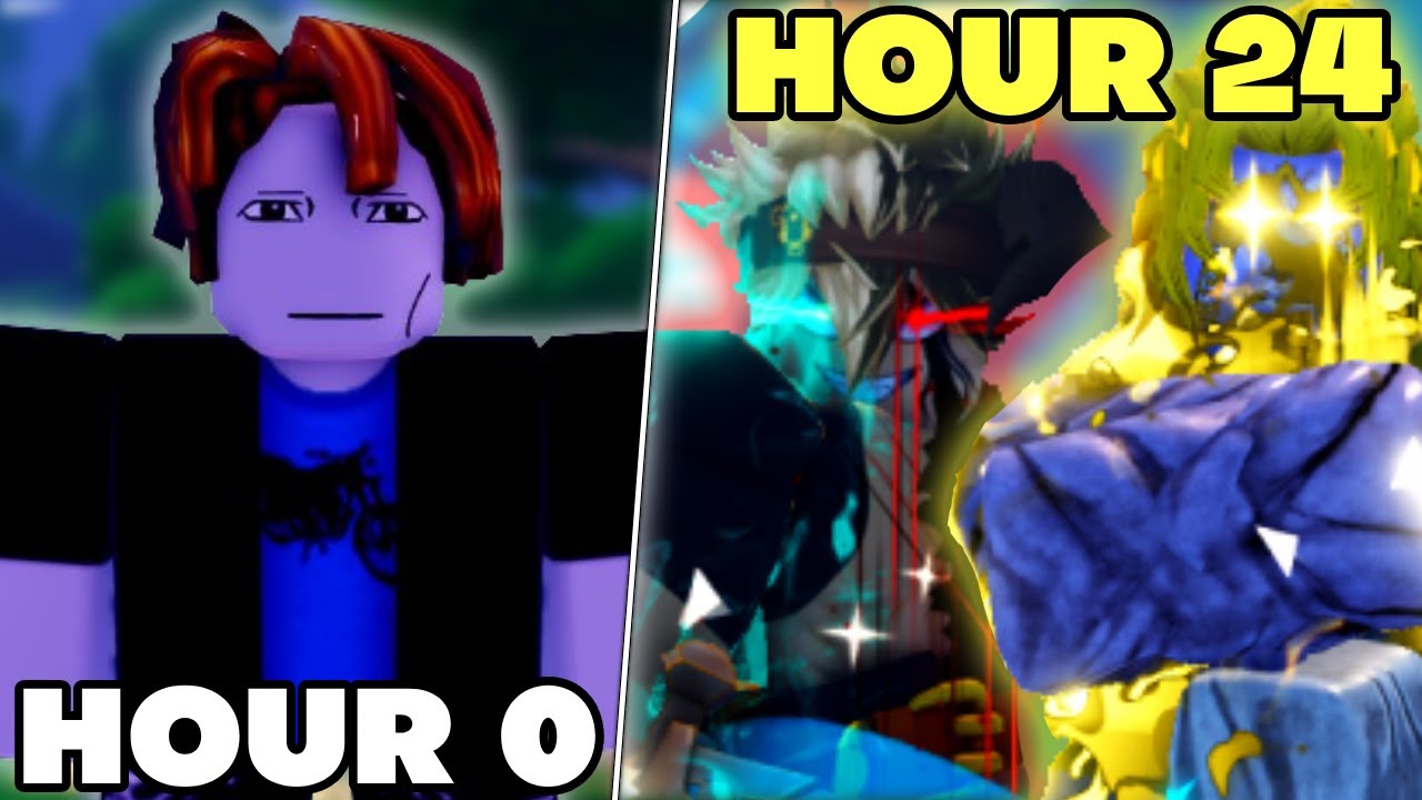 I Spent 24 HOURS Getting OVERPOWERED In ANIME LAST STAND