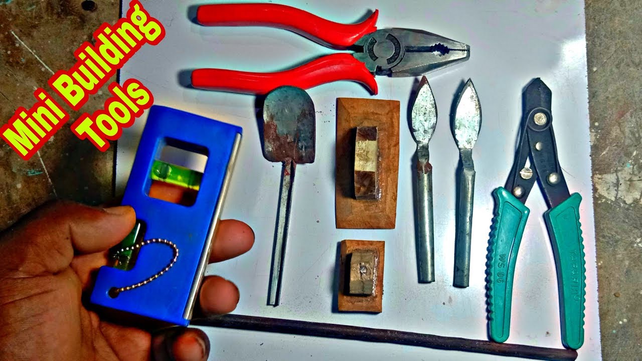 Amazing mini construction tools