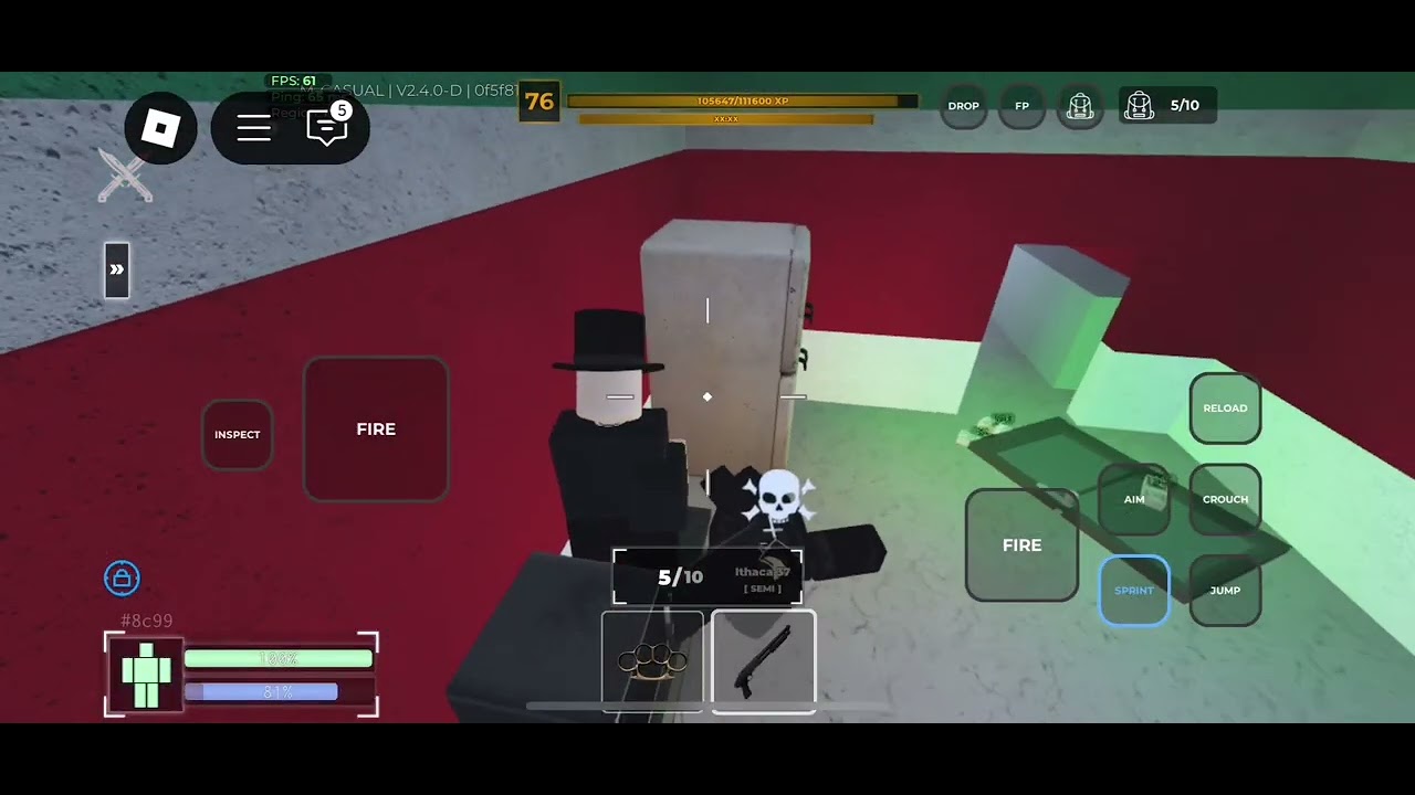 Criminality mobile 1v14 ☠️☠️☠️