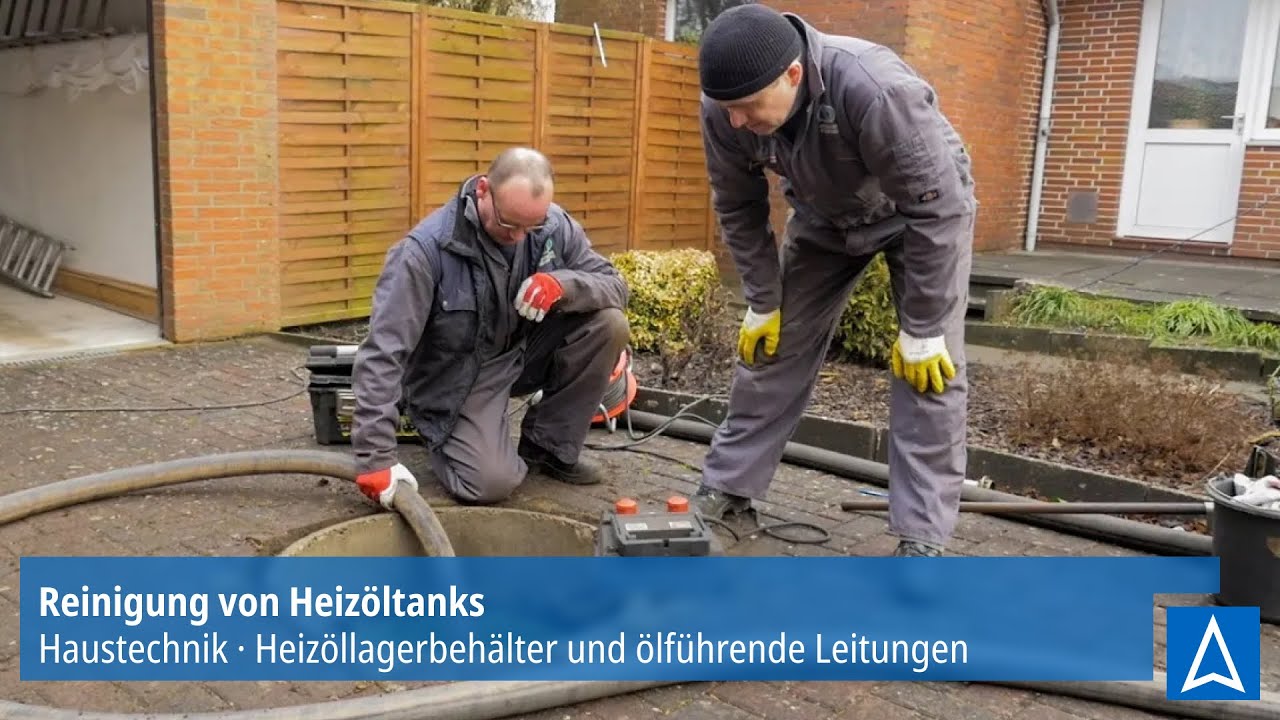 Wie wird´s gemacht: Reinigung von Heizöltanks
