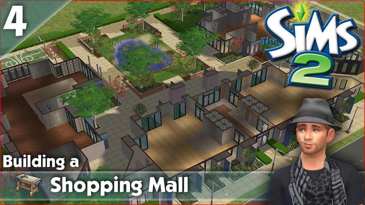 Building a Shopping mall in The Sims 2 - Part 4