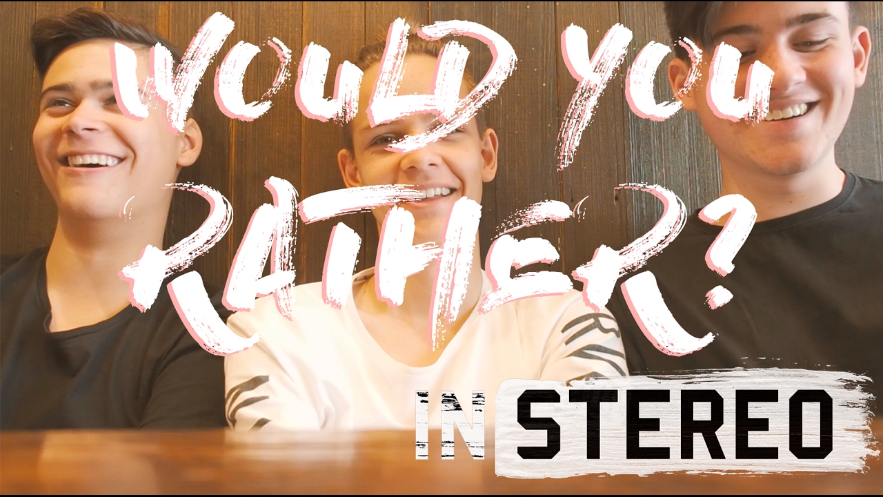 WOULD YOU RATHER???