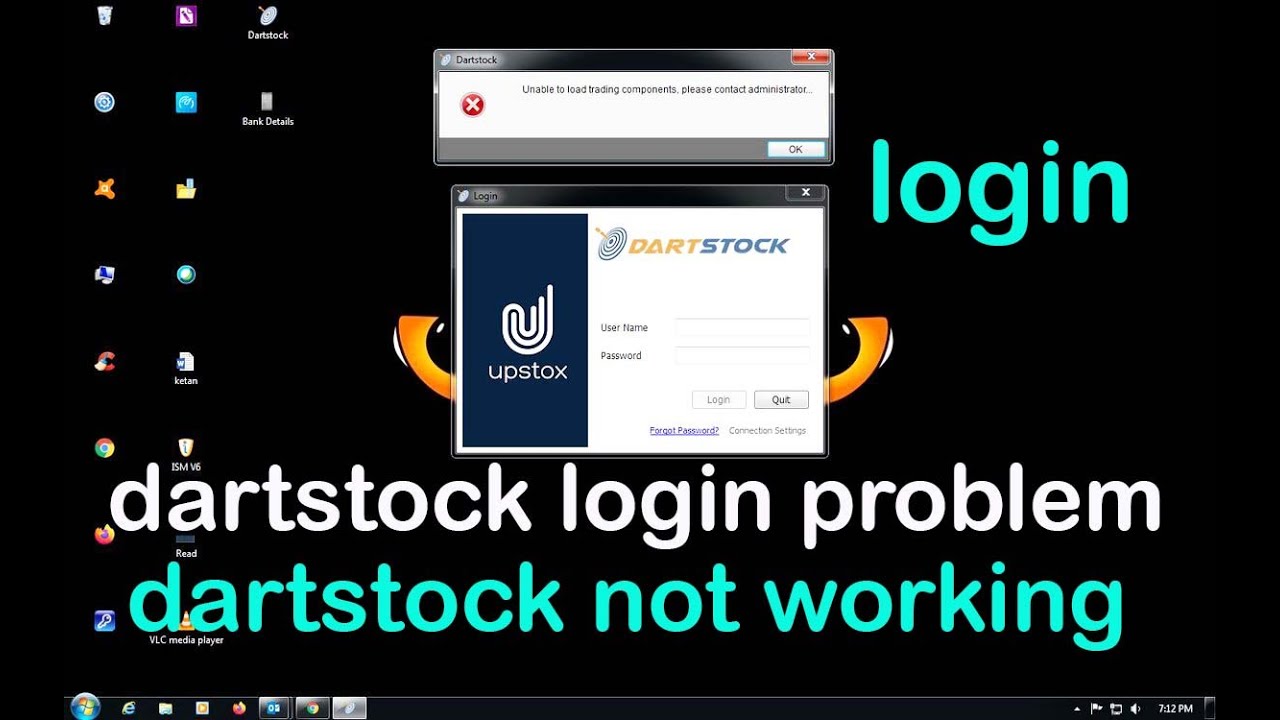Upstox Dartstock not working | Dartstock login #dartstock
