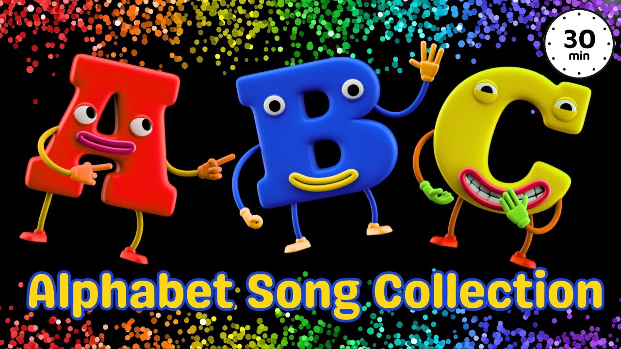 ABCD Alphabet Song A&ndash;Z | Fun Nursery Rhymes for Kids & Toddlers | Learn ABC in English with Music