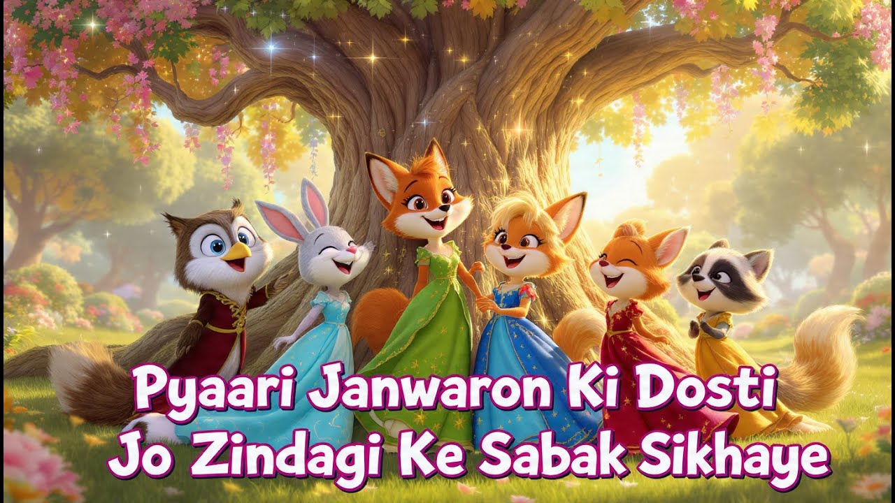 Pyaari Janwaron Ki Dosti Jo Zindagi ke Sabak Sikhaye | stories in urdu | Moral Stories in Urdu